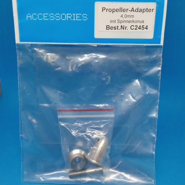 Pichler Propeller Adapter 4,0mm mit Spinnerkonus #C2454